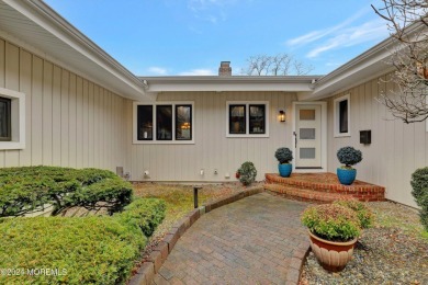 This charming 5-bedroom, 2-bath, ranch-style home is located on on Manasquan River Golf Club in New Jersey - for sale on GolfHomes.com, golf home, golf lot