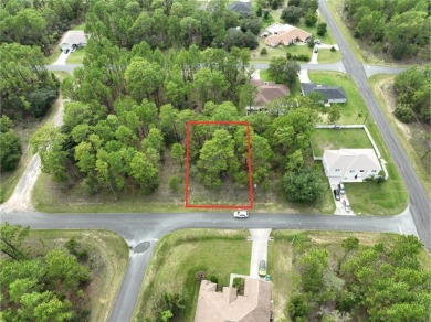 CITY WATE LOT! This 0.23-acre residential lot is zoned for on Citrus Springs Country Club in Florida - for sale on GolfHomes.com, golf home, golf lot