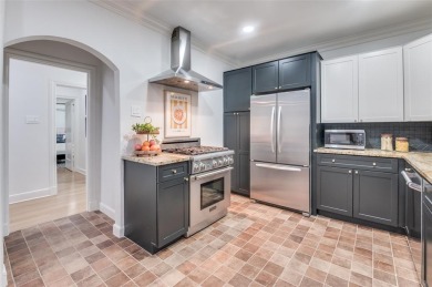Fall in love with this enchanting single-story Tudor nestled in on Tenison Park Golf Club in Texas - for sale on GolfHomes.com, golf home, golf lot