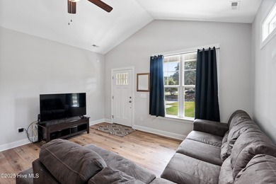 Built in 2024, this beautifully designed home offers the perfect on The Lakes Country Club in North Carolina - for sale on GolfHomes.com, golf home, golf lot