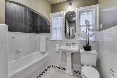 Fall in love with this enchanting single-story Tudor nestled in on Tenison Park Golf Club in Texas - for sale on GolfHomes.com, golf home, golf lot
