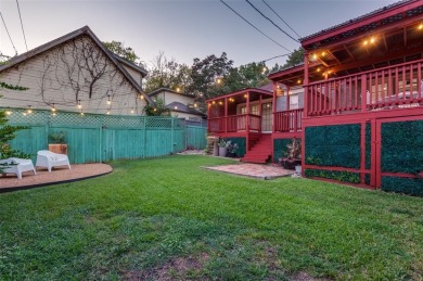 Fall in love with this enchanting single-story Tudor nestled in on Tenison Park Golf Club in Texas - for sale on GolfHomes.com, golf home, golf lot