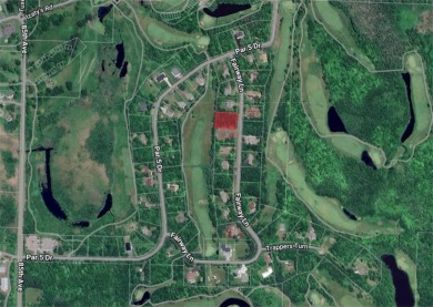 Premium wooded lot on the 2nd hole of the prestigious Izatys on Izatys Golf and Yacht Club in Minnesota - for sale on GolfHomes.com, golf home, golf lot
