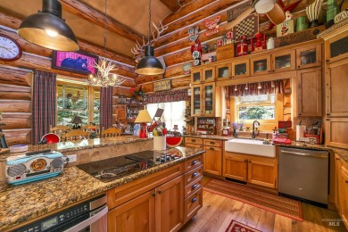 Rare opportunity to own a true one-of-a-kind log home on a on McCall Municipal Golf Course in Idaho - for sale on GolfHomes.com, golf home, golf lot