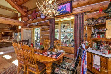 Rare opportunity to own a true one-of-a-kind log home on a on McCall Municipal Golf Course in Idaho - for sale on GolfHomes.com, golf home, golf lot