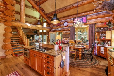 Rare opportunity to own a true one-of-a-kind log home on a on McCall Municipal Golf Course in Idaho - for sale on GolfHomes.com, golf home, golf lot