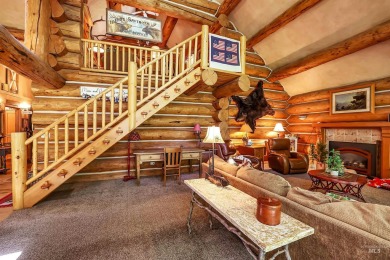 Rare opportunity to own a true one-of-a-kind log home on a on McCall Municipal Golf Course in Idaho - for sale on GolfHomes.com, golf home, golf lot