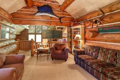 Rare opportunity to own a true one-of-a-kind log home on a on McCall Municipal Golf Course in Idaho - for sale on GolfHomes.com, golf home, golf lot