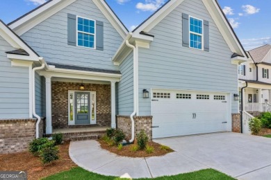 Popular and hard to find Ranch style home on a private homesite on Traditions of Braselton Golf Club in Georgia - for sale on GolfHomes.com, golf home, golf lot