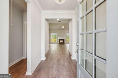 Popular and hard to find Ranch style home on a private homesite on Traditions of Braselton Golf Club in Georgia - for sale on GolfHomes.com, golf home, golf lot