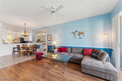 Discover comfort and convenience in this 2-bedroom plus den on Villages of Country Creek Golf Course in Florida - for sale on GolfHomes.com, golf home, golf lot