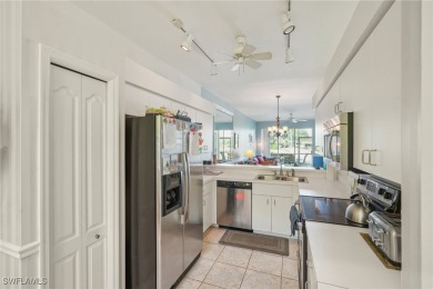 Discover comfort and convenience in this 2-bedroom plus den on Villages of Country Creek Golf Course in Florida - for sale on GolfHomes.com, golf home, golf lot
