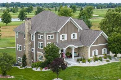 Stunning Macatawa Legends home on sought after Grand Point. This on The Macatwa Legends Golf Course in Michigan - for sale on GolfHomes.com, golf home, golf lot