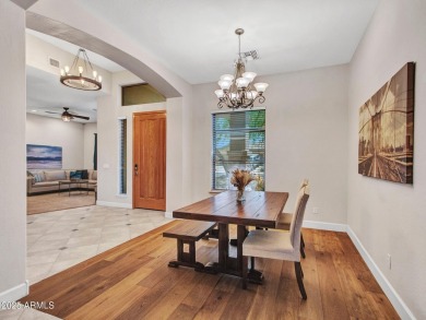 Style and sophistication from the moment you arrive! This TW on Estrella Mountain Ranch Golf Course in Arizona - for sale on GolfHomes.com, golf home, golf lot