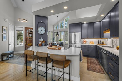 Stunning remodeled single level home with picturesque lake & on Broken Top Club in Oregon - for sale on GolfHomes.com, golf home, golf lot