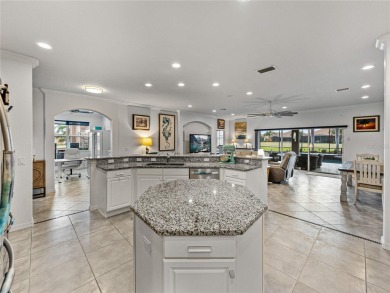 Luxurious POOL/RV GARAGE HOME on the 17th fairway of the Lake on Lake Ashton Golf Club in Florida - for sale on GolfHomes.com, golf home, golf lot