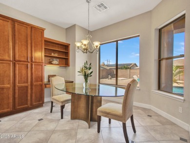 Style and sophistication from the moment you arrive! This TW on Estrella Mountain Ranch Golf Course in Arizona - for sale on GolfHomes.com, golf home, golf lot