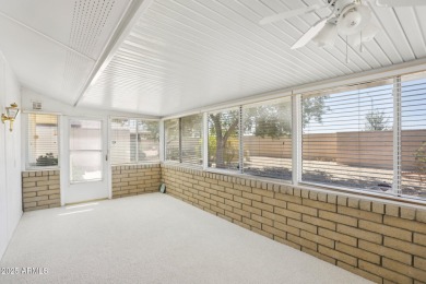 This well-maintained Gemini Twin in Sun City West offers a on Pebblebrook Golf Course in Arizona - for sale on GolfHomes.com, golf home, golf lot