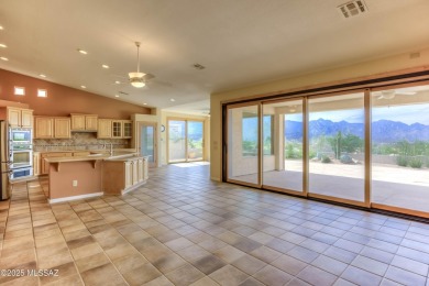 Stunning mountain views from this hilltop home on highly desired on Saddlebrooke Golf Course in Arizona - for sale on GolfHomes.com, golf home, golf lot