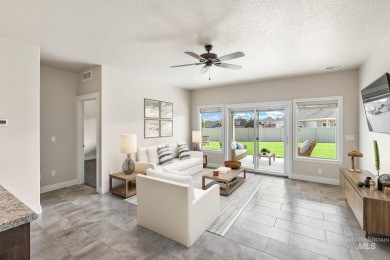 Spacious and thoughtfully designed, this 4-bedroom, 3.5-bath on Hunters Point Golf Club in Idaho - for sale on GolfHomes.com, golf home, golf lot