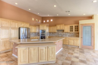Stunning mountain views from this hilltop home on highly desired on Saddlebrooke Golf Course in Arizona - for sale on GolfHomes.com, golf home, golf lot