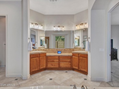 Style and sophistication from the moment you arrive! This TW on Estrella Mountain Ranch Golf Course in Arizona - for sale on GolfHomes.com, golf home, golf lot
