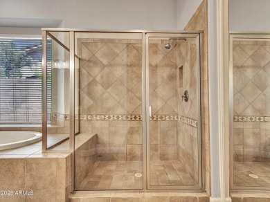 Style and sophistication from the moment you arrive! This TW on Estrella Mountain Ranch Golf Course in Arizona - for sale on GolfHomes.com, golf home, golf lot