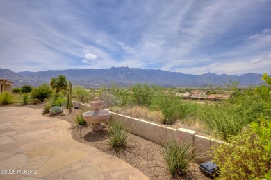 Stunning mountain views from this hilltop home on highly desired on Saddlebrooke Golf Course in Arizona - for sale on GolfHomes.com, golf home, golf lot