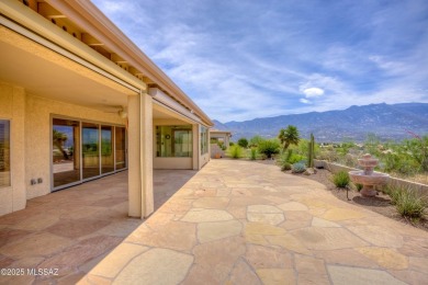Stunning mountain views from this hilltop home on highly desired on Saddlebrooke Golf Course in Arizona - for sale on GolfHomes.com, golf home, golf lot