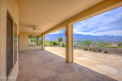 Stunning mountain views from this hilltop home on highly desired on Saddlebrooke Golf Course in Arizona - for sale on GolfHomes.com, golf home, golf lot