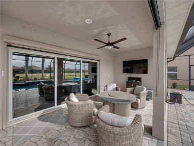 Luxurious POOL/RV GARAGE HOME on the 17th fairway of the Lake on Lake Ashton Golf Club in Florida - for sale on GolfHomes.com, golf home, golf lot