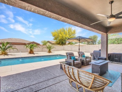 Style and sophistication from the moment you arrive! This TW on Estrella Mountain Ranch Golf Course in Arizona - for sale on GolfHomes.com, golf home, golf lot