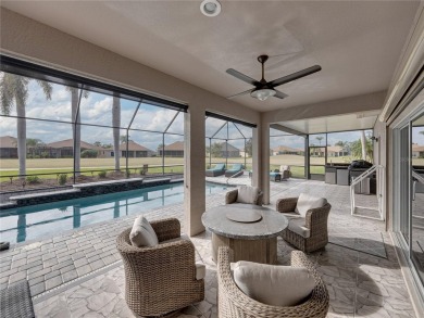 Luxurious POOL/RV GARAGE HOME on the 17th fairway of the Lake on Lake Ashton Golf Club in Florida - for sale on GolfHomes.com, golf home, golf lot