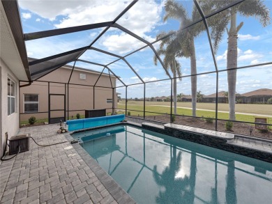 Luxurious POOL/RV GARAGE HOME on the 17th fairway of the Lake on Lake Ashton Golf Club in Florida - for sale on GolfHomes.com, golf home, golf lot