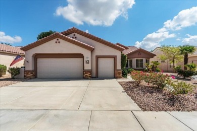 Stunning St. Croix model overlooking the 6th hole of the Santa on Mountain Vista Golf Course At Sun City Palm Desert in California - for sale on GolfHomes.com, golf home, golf lot