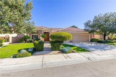 Experience one of Sun City Summerlin's Rare Wendover View on Highland Falls Golf Club in Nevada - for sale on GolfHomes.com, golf home, golf lot