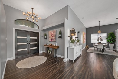 Welcome to a masterfully reimagined residence in the prestigious on Winston Trails Golf Course in Florida - for sale on GolfHomes.com, golf home, golf lot