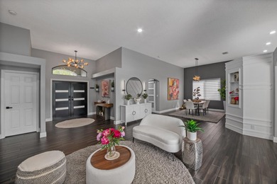 Welcome to a masterfully reimagined residence in the prestigious on Winston Trails Golf Course in Florida - for sale on GolfHomes.com, golf home, golf lot