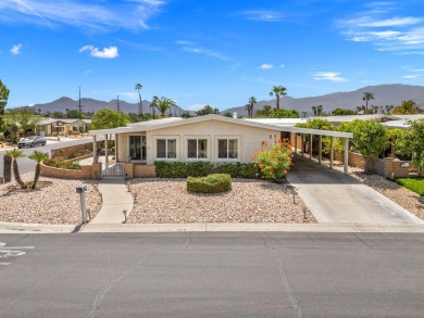 This 1,850 sq. ft. 2 bedroom, 2 bathroom home is truly one of on Palm Desert Greens Country Club in California - for sale on GolfHomes.com, golf home, golf lot