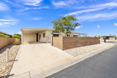 This 1,850 sq. ft. 2 bedroom, 2 bathroom home is truly one of on Palm Desert Greens Country Club in California - for sale on GolfHomes.com, golf home, golf lot
