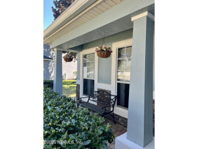 This large and unique home is a must see! It has a huge private on King and Bear Golf Course/World Golf Village in Florida - for sale on GolfHomes.com, golf home, golf lot