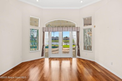 Experience peaceful comfort and style in one of the most on Suntree Country Club in Florida - for sale on GolfHomes.com, golf home, golf lot