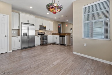 Experience the Florida lifestyle in this charming three-bedroom on Pelican Preserve Golf Club in Florida - for sale on GolfHomes.com, golf home, golf lot