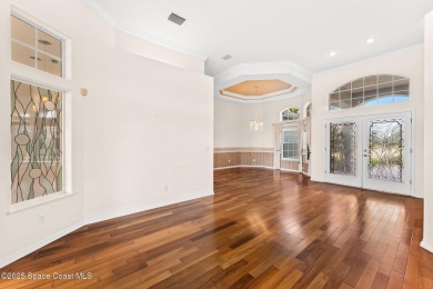 Experience peaceful comfort and style in one of the most on Suntree Country Club in Florida - for sale on GolfHomes.com, golf home, golf lot