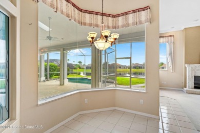 Experience peaceful comfort and style in one of the most on Suntree Country Club in Florida - for sale on GolfHomes.com, golf home, golf lot