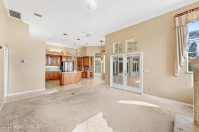 Experience peaceful comfort and style in one of the most on Suntree Country Club in Florida - for sale on GolfHomes.com, golf home, golf lot