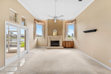 Experience peaceful comfort and style in one of the most on Suntree Country Club in Florida - for sale on GolfHomes.com, golf home, golf lot