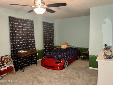 This large and unique home is a must see! It has a huge private on King and Bear Golf Course/World Golf Village in Florida - for sale on GolfHomes.com, golf home, golf lot
