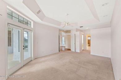Experience peaceful comfort and style in one of the most on Suntree Country Club in Florida - for sale on GolfHomes.com, golf home, golf lot