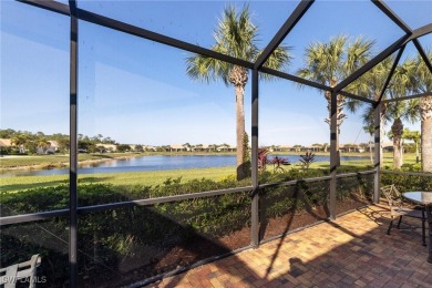 Experience the Florida lifestyle in this charming three-bedroom on Pelican Preserve Golf Club in Florida - for sale on GolfHomes.com, golf home, golf lot